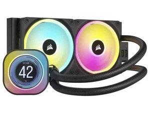 Corsair iCUE LINK H100i LCD 240mm All-in-One Liquid CPU Cooler - Picture 1 of 4