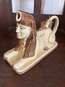 Vintage Tony Wood Staffordshire Egyptian Sphinx Teapot - Picture 1 of 5