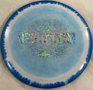 Innova Star Destroyer RARE Early Pop Top Halo 173-175g Blue Swirly Silver Stamp - Picture 1 of 2