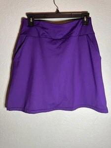 Cool Run lila Damen Golf sportlicher Rock mit Taschen und Unterhose Medium - Bild 1 von 5