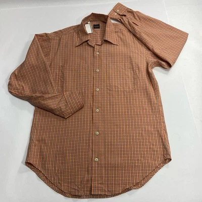 Acorn by Bob Goldfeder Shirt Mens Small Made in Italy Long Sleeve - Image 1 of 4