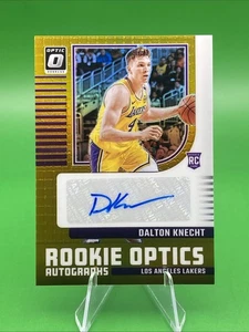 #1/10 GOLD 2024-25 Donruss Optic Rookie Optics Autographs Dalton Knecht Auto - Bild 1 von 6