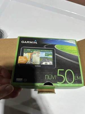 Garmin Nuvi 50LM GPS Navigator 5" Display Lifetime Maps Car Navigation NEW - Image 1 of 4