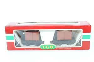 Vagones de volteo ferroviario de campo escala G LGB 42170 - Imagen 1 de 5