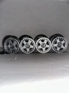 Maßstab 1:10 1552 Turbomac Räder für RC Drift Car 12mm Sechskant Traxxas Axial - Bild 1 von 5