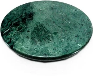 Tablero de pasadores enrollables (chakla) hecho de mármol verde fondo antideslizante natural  - Imagen 1 de 1