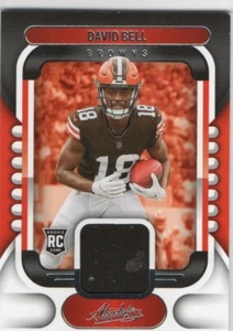 2022 Panini Absolute Rookie Materials RC David Bell #ARM-32 - Picture 1 of 2