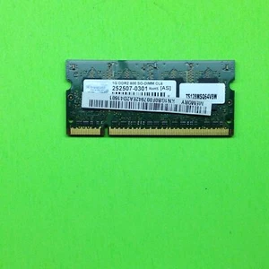 Transcend 252507-0301 TS128MSQ64V8W DDR2- 800 SO-DIMM 1GB Random Access Memory - Picture 1 of 3