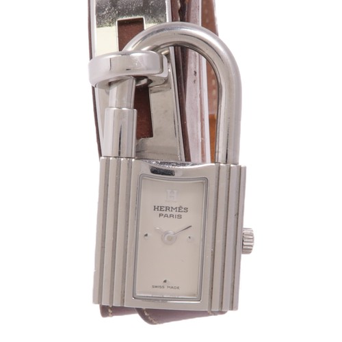 HERMÈS Orologio HERMES Kelly KE1.210 Orologio al Quarzo Acciaio Inox Argento
