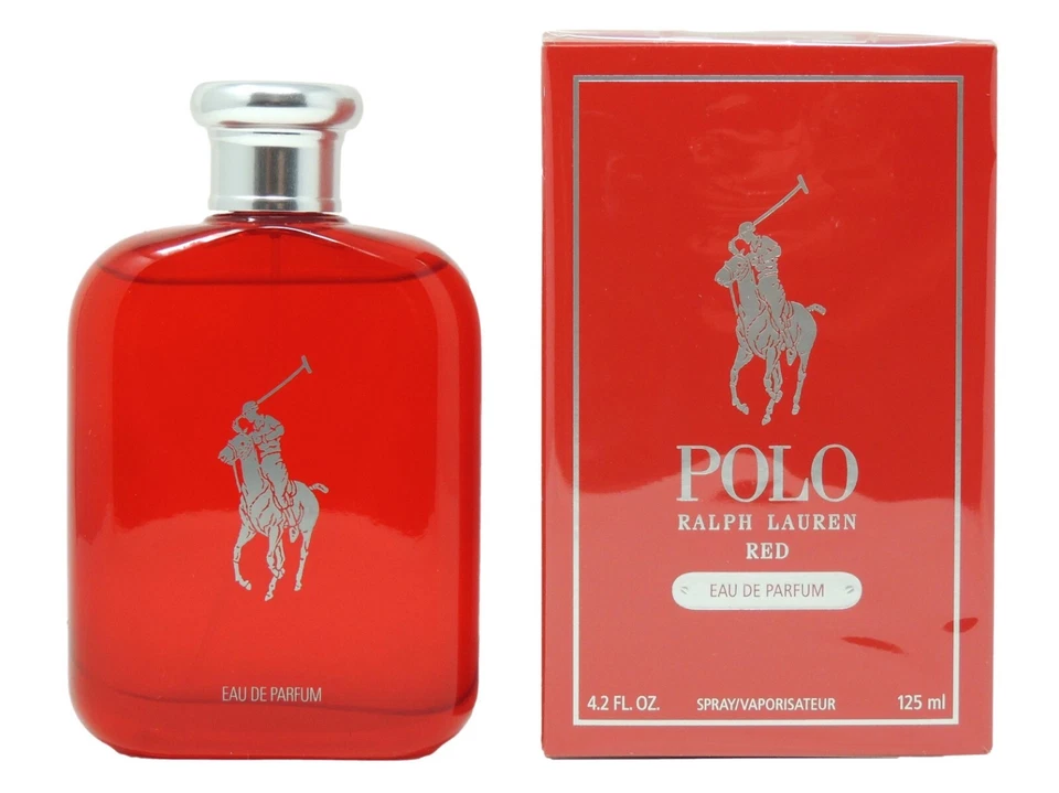 Polo Ralph Lauren rojo EDP 125 ml 4,2 fl oz COLONIA NUEVO EN CAJA SELLADA AL POR MENOR Foto 1 de 1