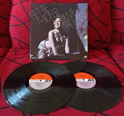 BETTE MIDLER **Live At Last ** ORIGINAL 1977 SPAIN GATEFOLD 2-LP - Image 1 of 4