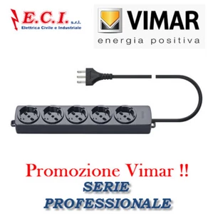 VIMAR 01294.CC Regleta Universal De 5 Tomas + Cable Profesional - Imagen 1 de 1