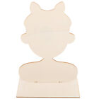 Delicate Blank Portrait Wood Board Pottery for Landscape Crafting Display