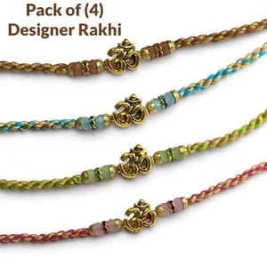 NEW Rakhi Thread Bracelet Multicolour Bead Raksha Bandhan Rakhi Wrist Band Dora - Picture 1 of 3