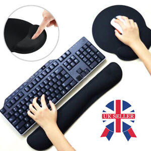 Non-Slip Keyboard Wrist Rest Pad Mouse Gel Mat Support Cushion Memory Foam