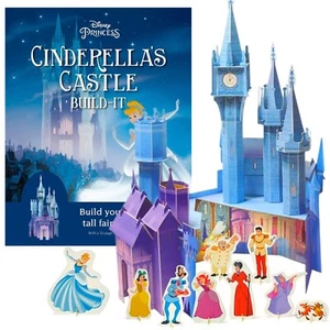 Disney Castle Pop Up Book, Cinderella Interactive Build New  - Picture 1 of 6
