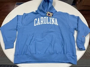 NWT North Carolina Tar Heels UNC Champion Reverse Weave Hoodie Sweatshirt XXL - Picture 1 of 7