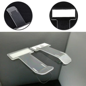 Universal Car Parking Ticket Receipt Permit Card Holder Stickers Car Access 2025 - Picture 1 of 12