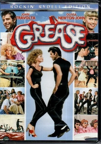 Grease (DVD, 1978, Rockin' Rydell Edition)(John Travolta, Olivia Newton-John)NEW - Image 1 of 1