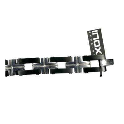 Pulseira masculina de corrente de elos de aço inoxidável - Imagem 1 de 2