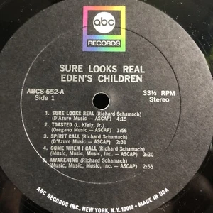 Eden's Children ~Sure Looks Real~ 1968 ABC Records OG 1st Press VG+ Vinyl - Picture 1 of 12
