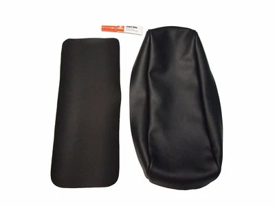 Porsche 944 85.5-91 Genuine Black Leather Center Armrest Cover - Image 1 of 4