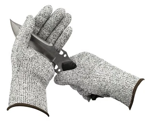10 Pairs Level 5 Cut Protection Safety Gloves Anti Cut Hand Protection Gloves - Picture 1 of 3