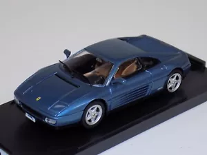 Ferrari 348 Ts ""Stradale"" modelo 1/43 Bang en azul metálico #8004 - Imagen 1 de 3