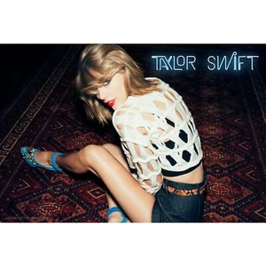 Poster Ufficiale Taylor Swift 2014 Barlow & Schofield "1989" Seduto 17x26" Nuovo! - Foto 1 di 1