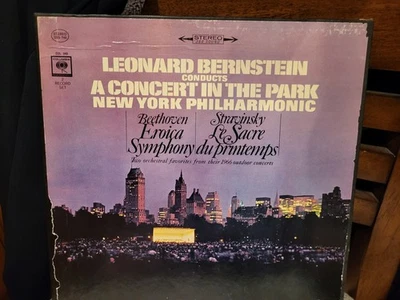 Leonard Bernstein D2L 349 Columbia 2LP Box Set MINT Vinyls + Insert + Bonus LP - Image 1 of 4