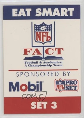 1991 Pro Set Mobil FACT Header Set 3 (Red Stripe on Bottom) #S3 - Image 1 of 2