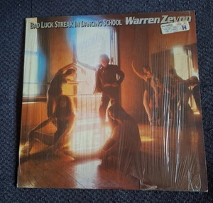 Warren Zevon Bad Luck Streak In Dancing School Vinyl LP Asylum 5E-509 In Shrink - Foto 1 di 6