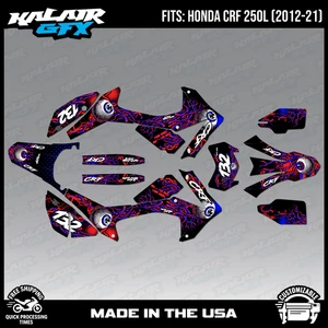 Graphics Kit for HONDA CRF250L 2012-2021 Core Series - Blue - Picture 1 of 4