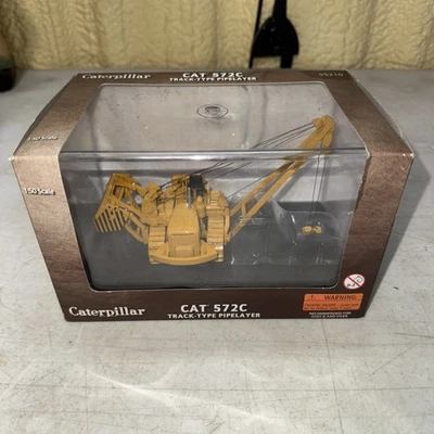 Caterpillar Cat 572C Pipelayer - Norscot 1:50 Scale Diecast Model #55210 New - Image 1 of 4