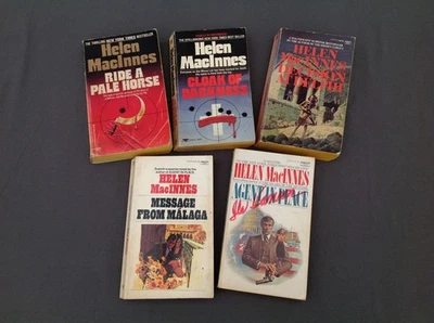 5 Helen MacInnes Paperbacks - Image 1 of 4