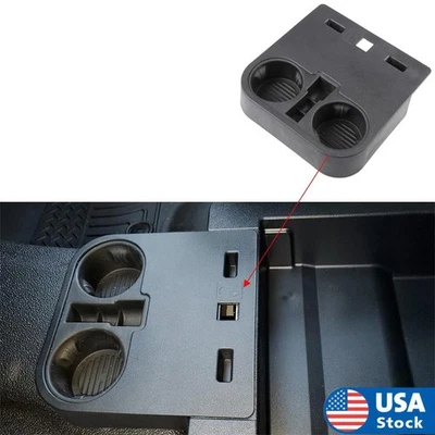 Center Console Cup Holder For Ford F-250 F-350 F-450 F-550 Super Duty 2017-2022 - Image 1 of 4