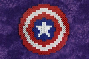 Capitán América - Sheild - imán o montaña rusa - Imagen 1 de 2