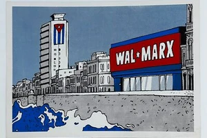 Ares Aristides Esteban Cuban artist original hand signed serigraph Wal-Marx n1 - Picture 1 of 1