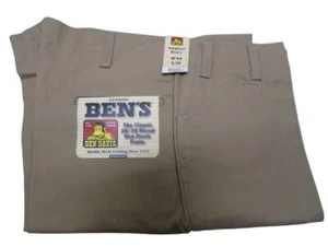 Ben Davis Mens Pants Original Ben's 50/50 Blend Classic Straight Leg Twill Pants - Picture 1 of 3