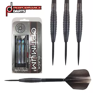 Freccette punta in acciaio al tungsteno Optimum nere 90% di freccette Performance - Foto 1 di 1