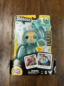 Juguete interactivo ZOOGOOS Little Live Pets Hug n' Hang Sensoo perezoso NUEVO - Imagen 1 de 5