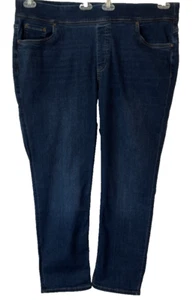 Jeans Denim & Co. Pierna Recta Azul 22W Pull On Mujer A388183 H870 - Imagen 1 de 6