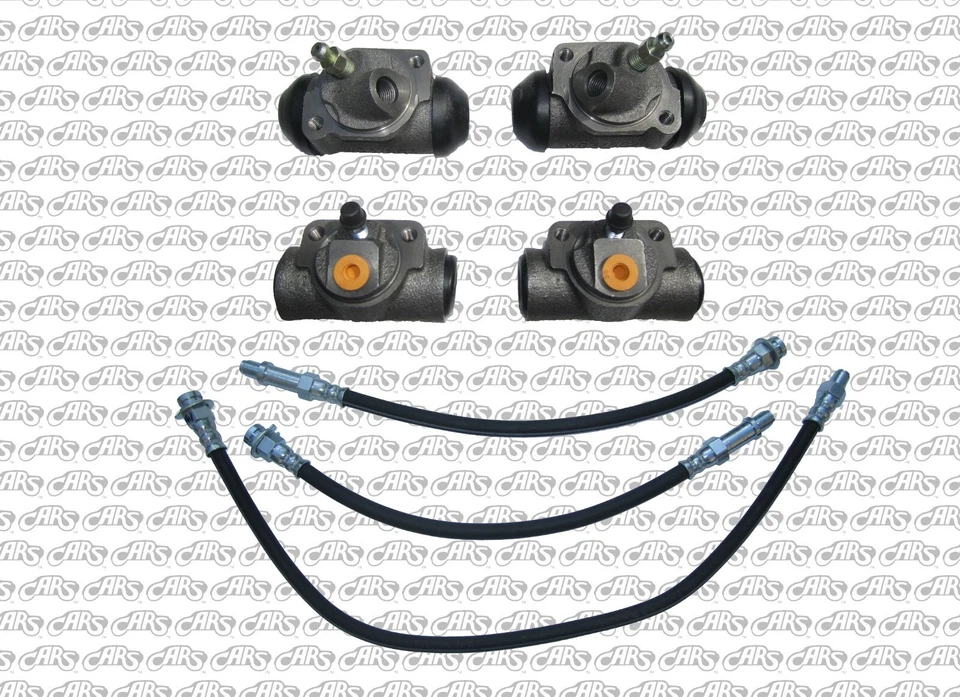 Kit de mangueras y cilindros de freno Buick & Oldsmobile 1961-1963. Special, Skylark, F85 Foto 1 de 2