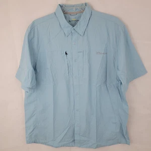 CABELAS Herren Hemd Gr. XL Guide Wear HELLBLAU Angeln Knopf Wandern belüftet - Bild 1 von 8