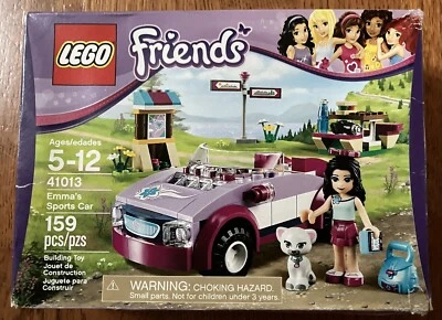 LEGO FRIENDS: Emma's Sports Car (41013) - New in Sealed but Damaged Box - Image 1 of 4
