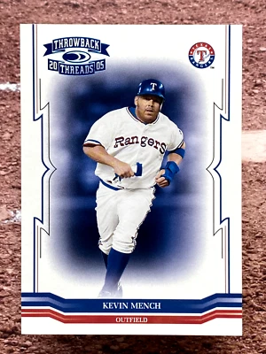 2005 Donruss Throwback Threads Blue Century Proof /150 Kevin Mench #83 - Image 1 of 2