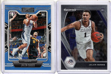 2021-22 PANINI PRIZM & CHRONICLES JALEN SUGGS ORLANDO MAGIC ROOKIE CARDS (2)