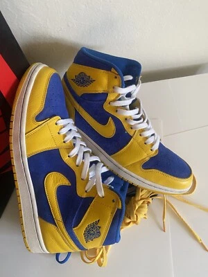 Air Jordan 1 ретро оригинальные высокие Laney размер 11 - Изображение 1 из 4