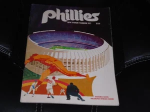 Anuario de béisbol Filadelfia Phillies 1971 - Imagen 1 de 1