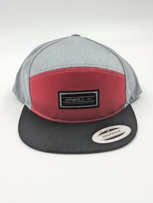 Gorra de béisbol O’Neill Hat O’Neill roja gris ajustable tamaño adulto Foto 1 de 4